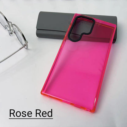 Fluorescent Transparent Phone Case for Samsung
