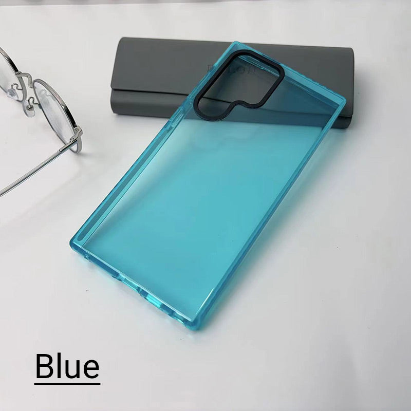 Fluorescent Transparent Phone Case for Samsung