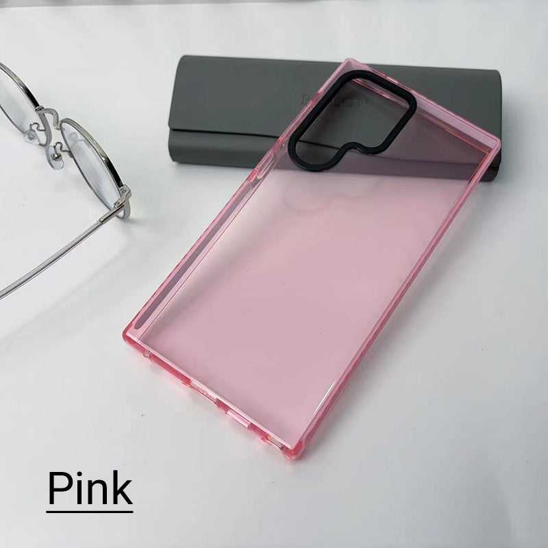 Fluorescent Transparent Phone Case for Samsung