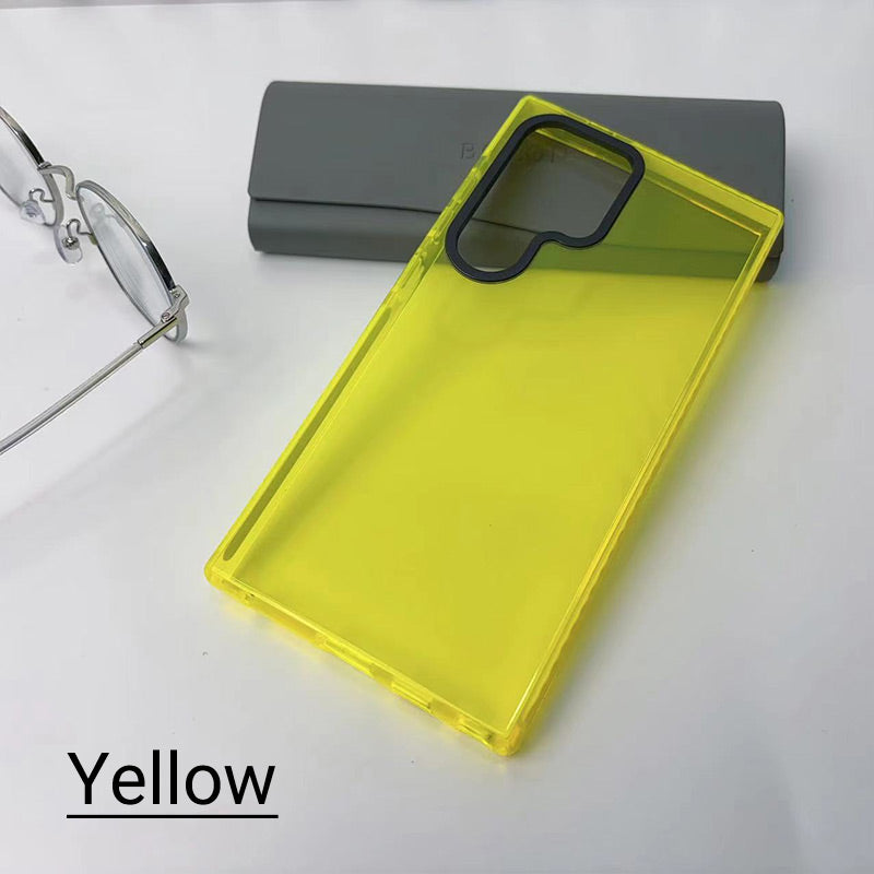 Fluorescent Transparent Phone Case for Samsung