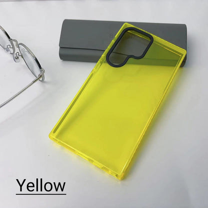 Fluorescent Transparent Phone Case for Samsung