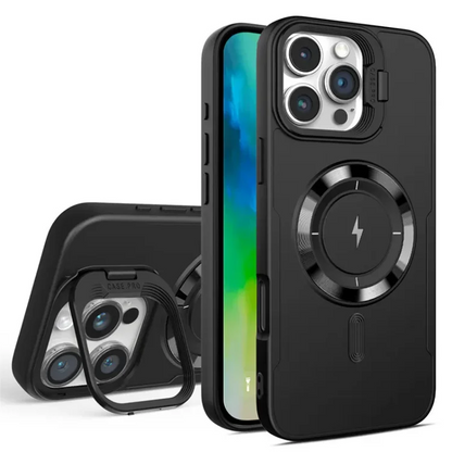 Magnetic iPhone Case with Hidden Lens Bracket
