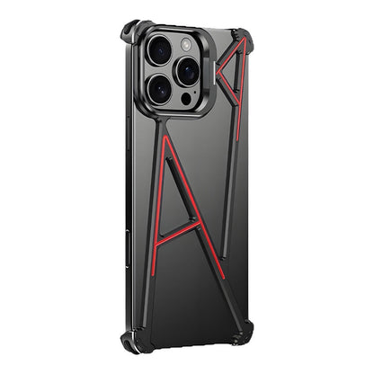 Open-Frame Strong Alloy Phone Case For iPhone