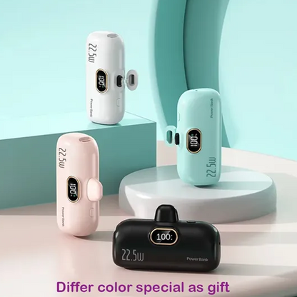 📱50% OFF! 5000mAh Mini Power Bank – Portable, Universal Compatibility 🔋🔌【Limited Offer】