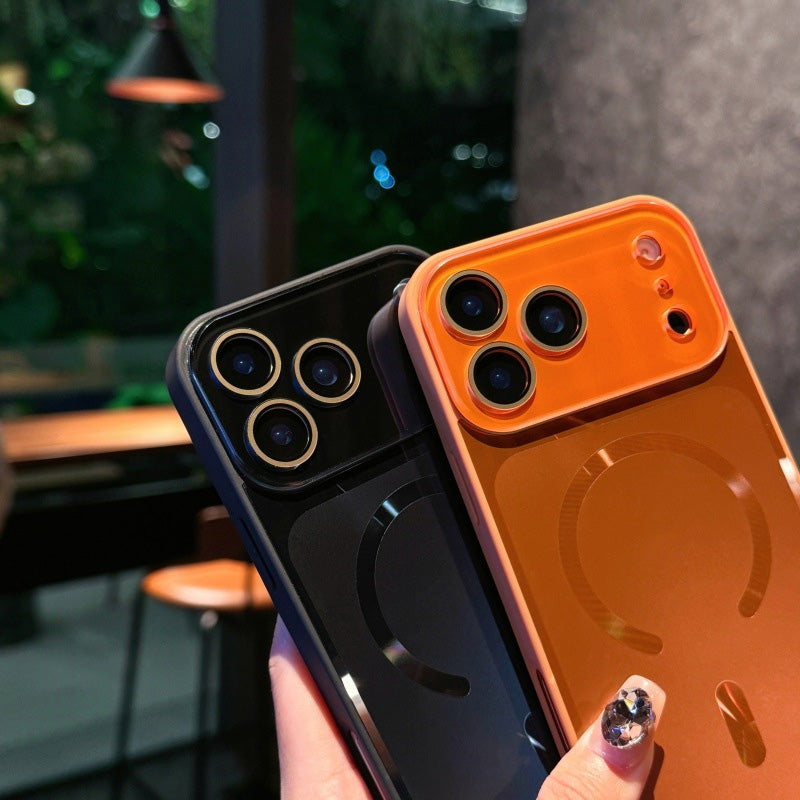 📢📢 50% Off!! ⏰ Magnetic Matte Case with Camera Guard | Non-Slip & Perfect Protection – Stylish & Functional! 📱
