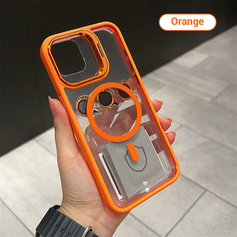 🏆 Last Day Special Price $14.99!!!⚡ Magnetic Phone Case with Stand for iPhone Series – Strong MagSafe Compatibility, Foldable Kickstand Design, Shockproof & Scratch-Resistant 🛡️