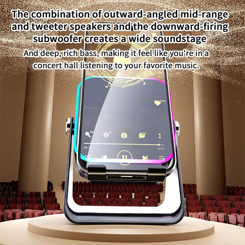 Induction Audio, Phone Holder & Ambient Light