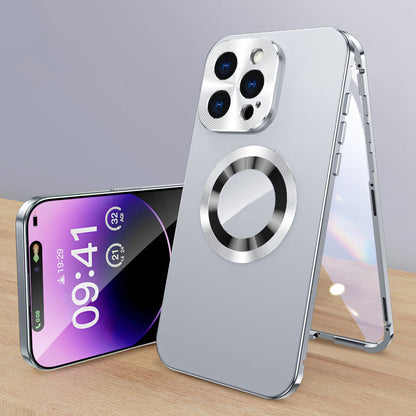 Magnetic Full Body Metal Case with Screen Protector for 17 Series