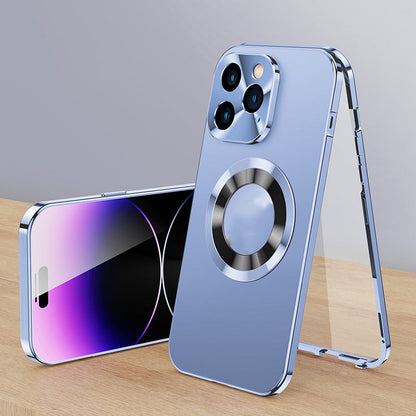 Magnetic Full Body Metal Case with Screen Protector for 17 Series