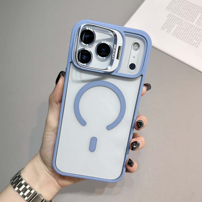 Magnetic Phone Case with Lens Stand