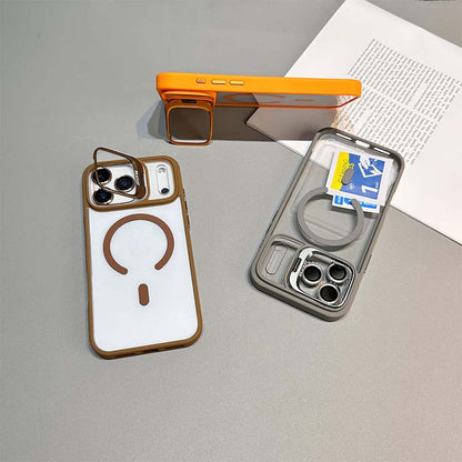 Magnetic Phone Case with Lens Stand