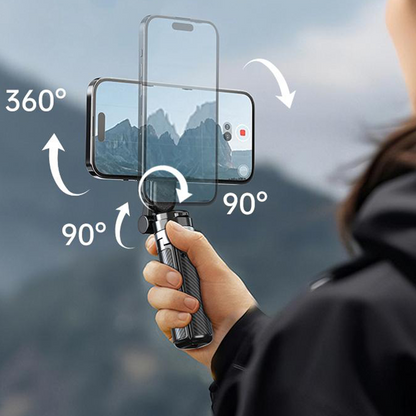 📱 LIMITED-TIME 50% OFF! ✨ Mini Magnetic Selfie Stick – Bluetooth Remote, 44cm Tripod, 360° 🔧