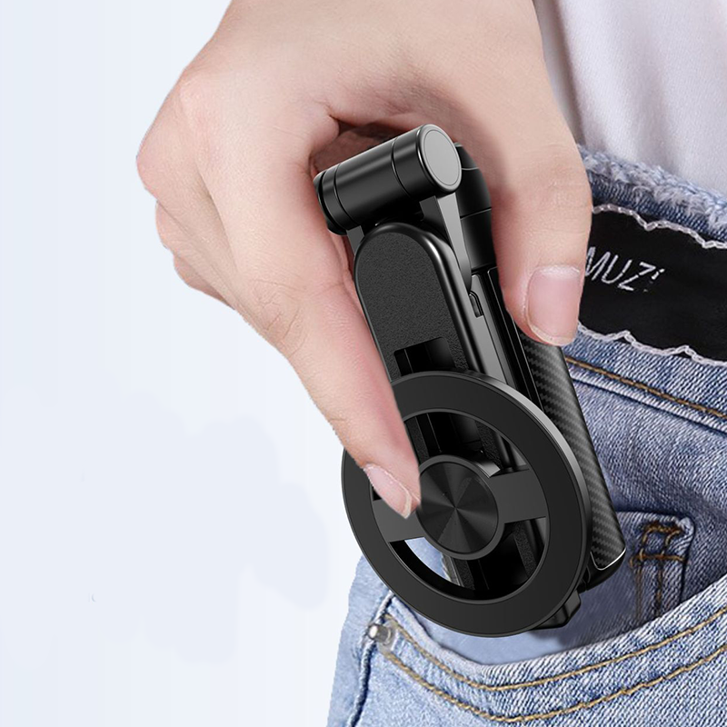 📱 LIMITED-TIME 50% OFF! ✨ Mini Magnetic Selfie Stick – Bluetooth Remote, 44cm Tripod, 360° 🔧
