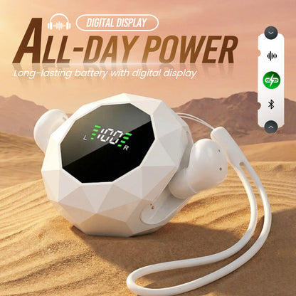 Mini Wireless Earbuds with Digital Display Case – Lightweight, Comfortable & Dead Easy to Use