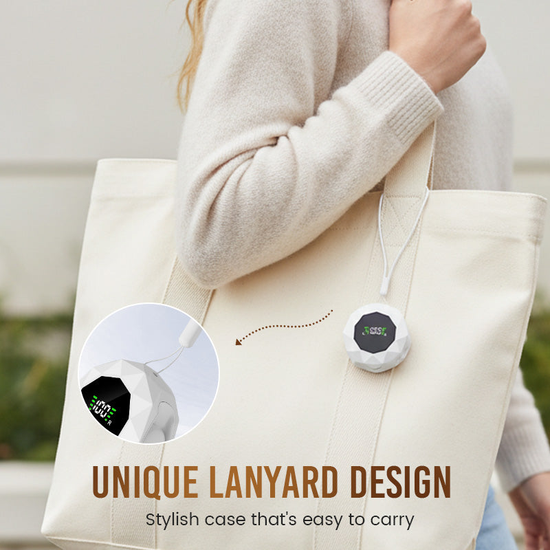 Mini Wireless Earbuds with Digital Display Case – Lightweight, Comfortable & Dead Easy to Use
