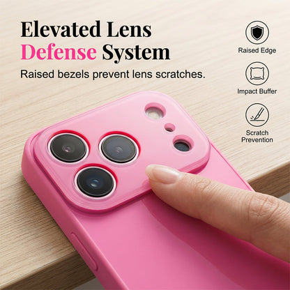 📢📢40% OFF !! ⏰ Simple & Elegant Full-Coverage Phone Case – Crystal Clear Glossy Finish – Slim Drop-Proof Protection – Anti-Yellowing Silicone Cover 🛡️