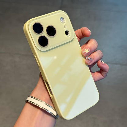 📢📢40% OFF !! ⏰ Simple & Elegant Full-Coverage Phone Case – Crystal Clear Glossy Finish – Slim Drop-Proof Protection – Anti-Yellowing Silicone Cover 🛡️