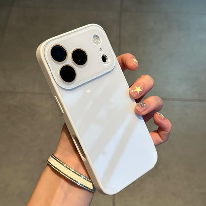 📢📢40% OFF !! ⏰ Simple & Elegant Full-Coverage Phone Case – Crystal Clear Glossy Finish – Slim Drop-Proof Protection – Anti-Yellowing Silicone Cover 🛡️