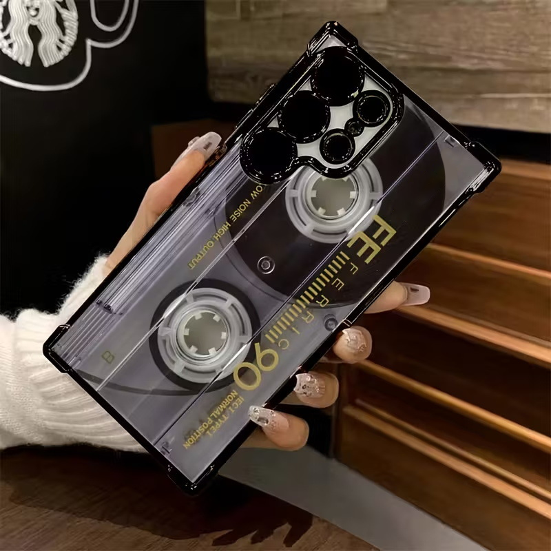 Retro Cassette Tape & Radio Style Phone Case