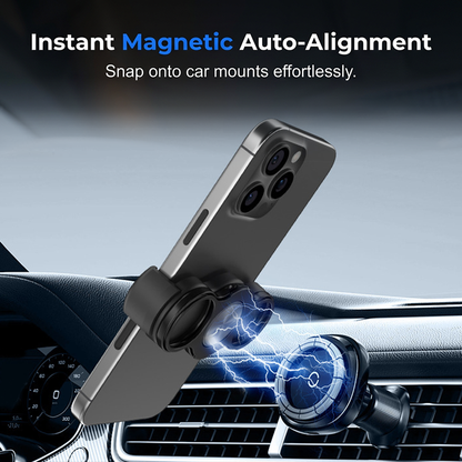 📢📢50% OFF !! ⏰Multi-functional 4-Ring Magnetic Phone Grip & Stand