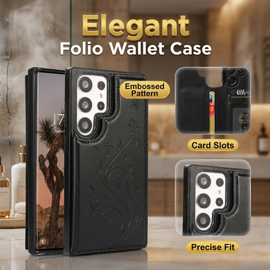 😍✨New products launched - Selling Fast!✨Protective folio case with card holder and stand