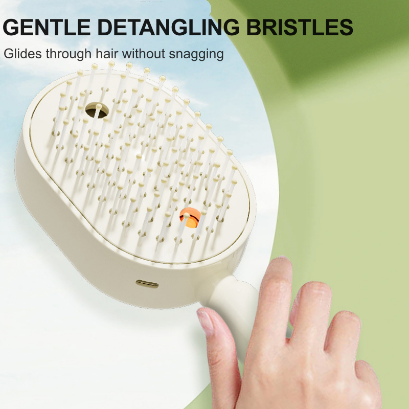 💆‍♀️ 50% OFF NOW! 💧 Electric Spray & Massage Hair Brush – Soothing Scalp Massage, Fine Mist Spraying & Smooth Hair Care – Detangle, Nourish, Relax ✨