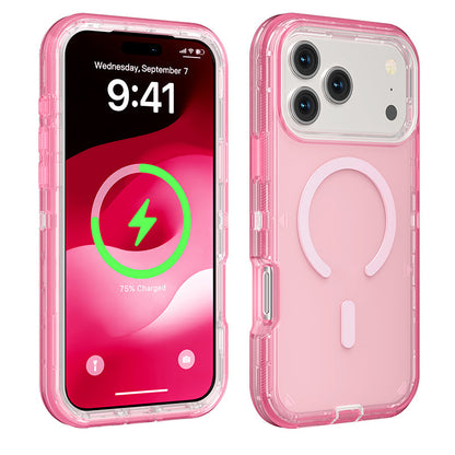 Shockproof Clear Magnetic Phone Case for 13-17 Series