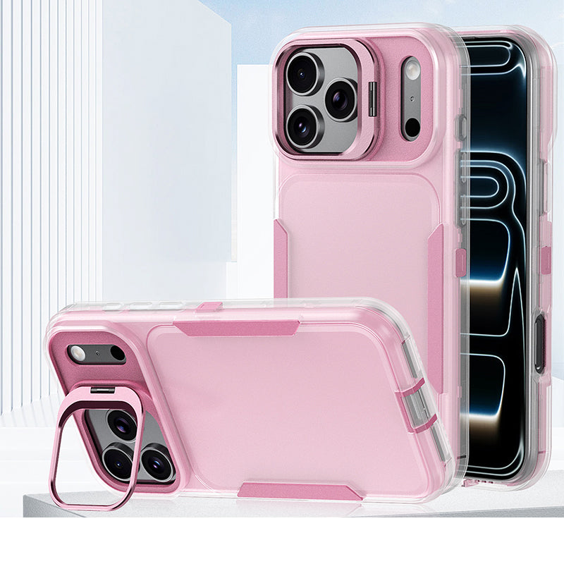 Shockproof Full Protection Case with Ring Kickstand
