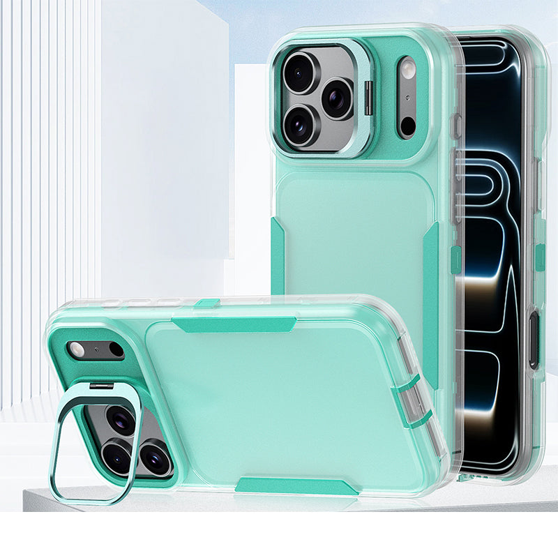 Shockproof Full Protection Case with Ring Kickstand