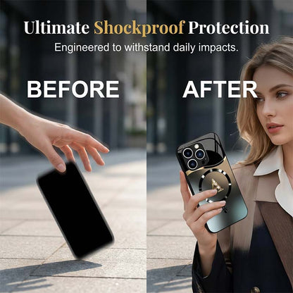 📱 LIMITED-TIME 50% OFF! 🧲 Stylish Magnetic Shockproof Phone Case with Glossy Finish – Strong Magnetic Lock, Elegant Accents, Drop Protection ✨