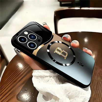 📱 LIMITED-TIME 50% OFF! 🧲 Stylish Magnetic Shockproof Phone Case with Glossy Finish – Strong Magnetic Lock, Elegant Accents, Drop Protection ✨