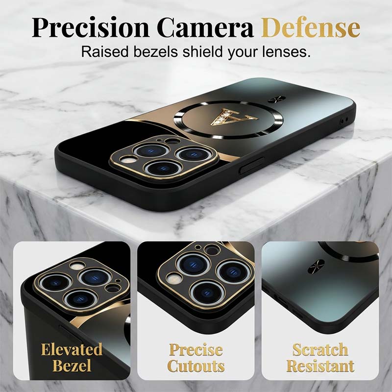 📱 LIMITED-TIME 50% OFF! 🧲 Stylish Magnetic Shockproof Phone Case with Glossy Finish – Strong Magnetic Lock, Elegant Accents, Drop Protection ✨
