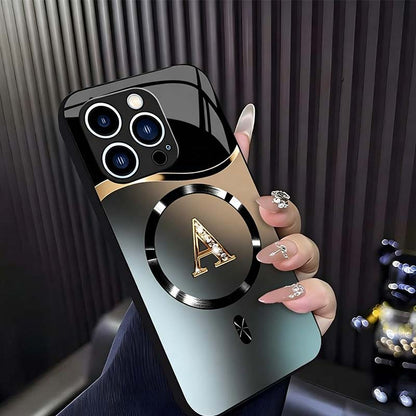 📱 LIMITED-TIME 50% OFF! 🧲 Stylish Magnetic Shockproof Phone Case with Glossy Finish – Strong Magnetic Lock, Elegant Accents, Drop Protection ✨