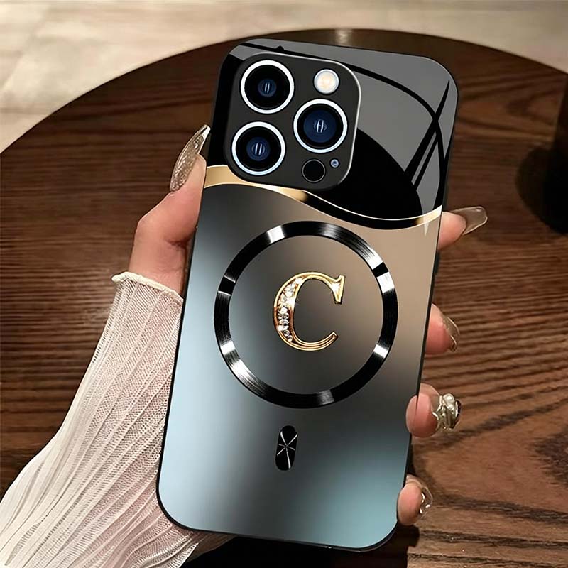📱 LIMITED-TIME 50% OFF! 🧲 Stylish Magnetic Shockproof Phone Case with Glossy Finish – Strong Magnetic Lock, Elegant Accents, Drop Protection ✨