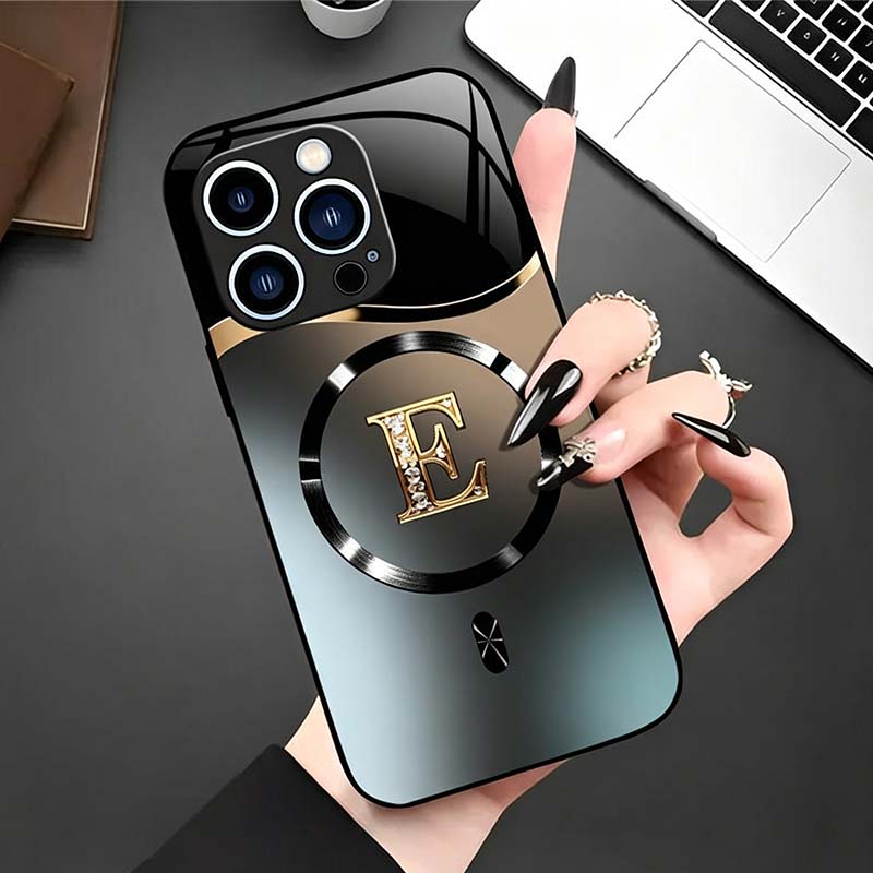 📱 LIMITED-TIME 50% OFF! 🧲 Stylish Magnetic Shockproof Phone Case with Glossy Finish – Strong Magnetic Lock, Elegant Accents, Drop Protection ✨