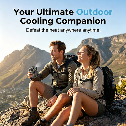 4-in-1 Semiconductor Portable Cooling Fan