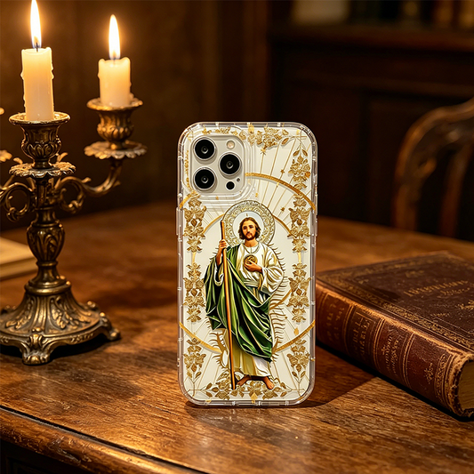 Saint Jude Gold Foil Phone Case