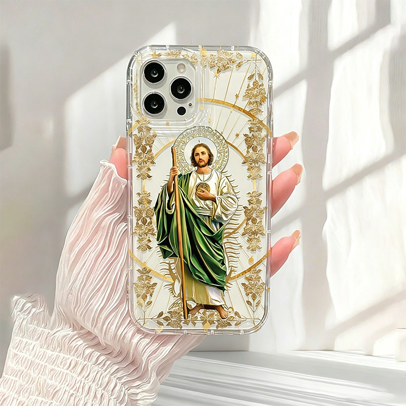 Saint Jude Gold Foil Phone Case