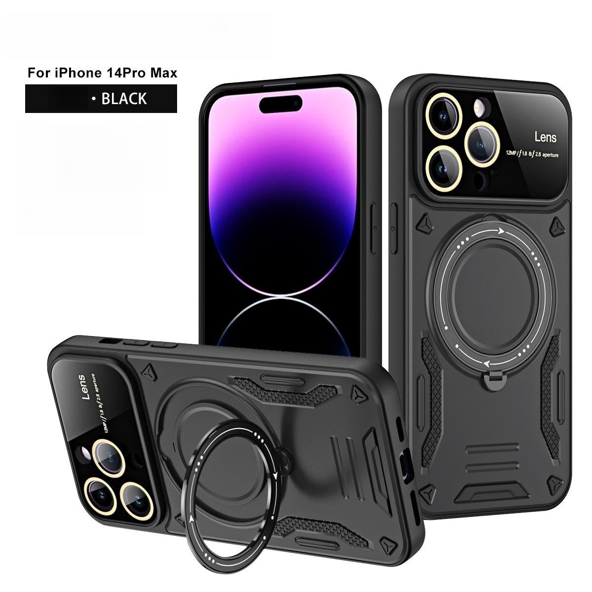 Ushield Mirror Large Window Apple Phone Case