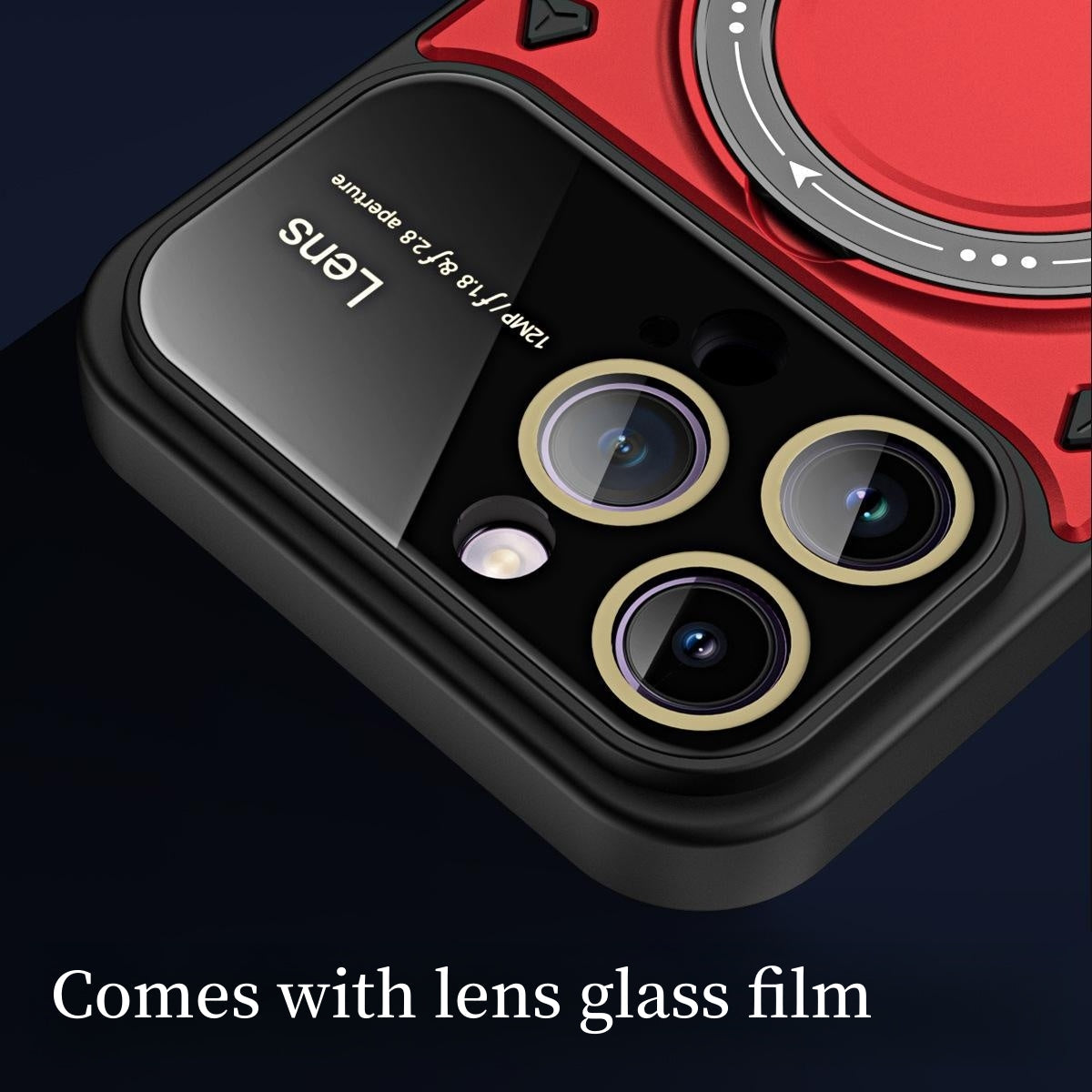 Ushield Mirror Large Window Apple Phone Case