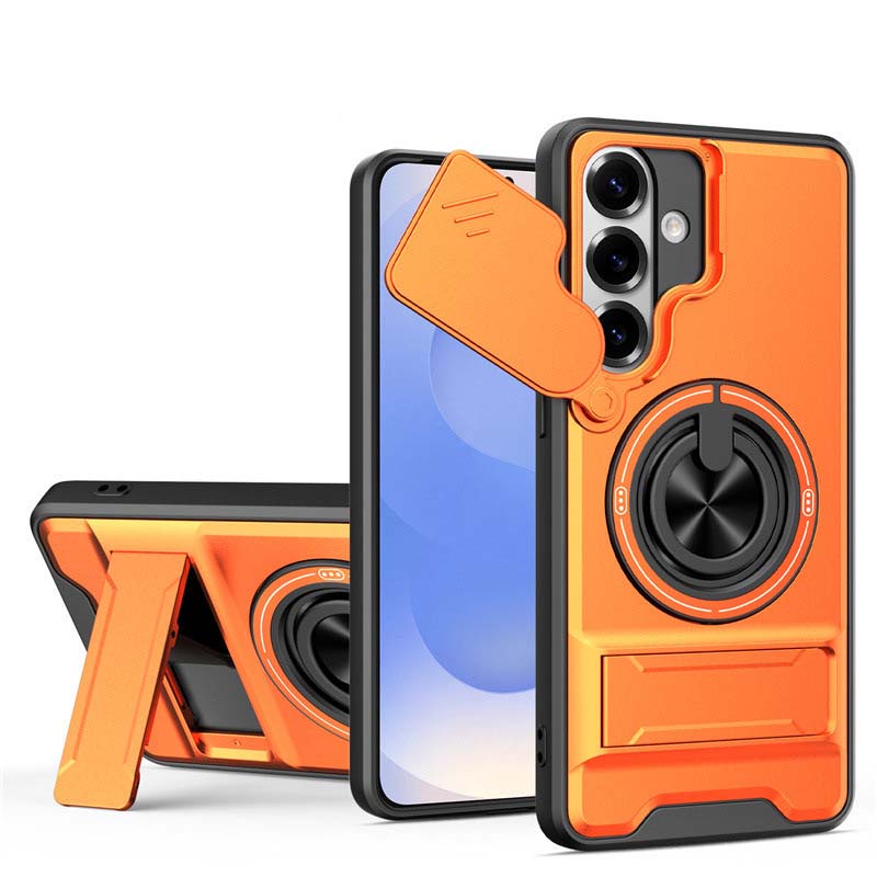 Military Grade Drop Proof Magnetic Phone Case for Samsung Galaxy S24 S23 S22 S21 – Heavy Duty Camera Protection & Strong Magnetic Back – Shockproof Bumper Cover