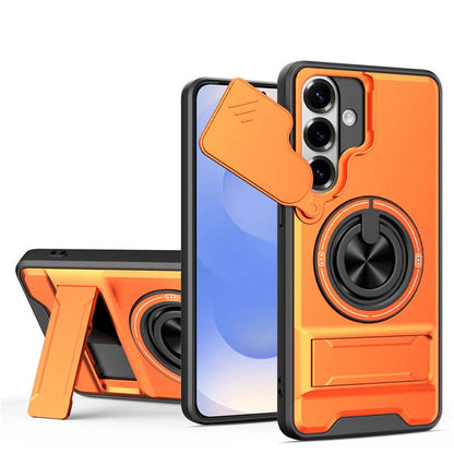 Military Grade Drop Proof Magnetic Phone Case for Samsung Galaxy S24 S23 S22 S21 – Heavy Duty Camera Protection & Strong Magnetic Back – Shockproof Bumper Cover