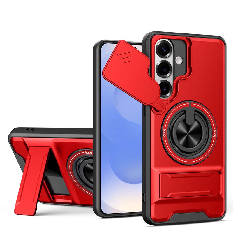 Military Grade Drop Proof Magnetic Phone Case for Samsung Galaxy S24 S23 S22 S21 – Heavy Duty Camera Protection & Strong Magnetic Back – Shockproof Bumper Cover