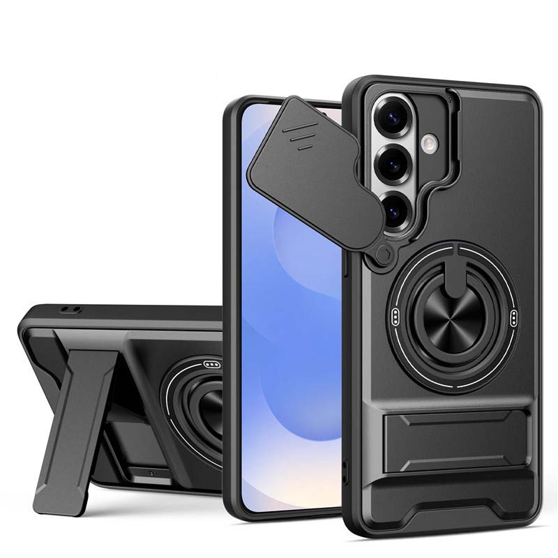 Military Grade Drop Proof Magnetic Phone Case for Samsung Galaxy S24 S23 S22 S21 – Heavy Duty Camera Protection & Strong Magnetic Back – Shockproof Bumper Cover