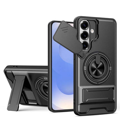 Military Grade Drop Proof Magnetic Phone Case for Samsung Galaxy S24 S23 S22 S21 – Heavy Duty Camera Protection & Strong Magnetic Back – Shockproof Bumper Cover