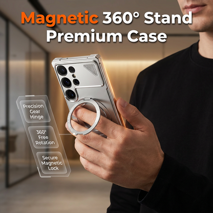 Mecha Armor Phone Case for Samsung Galaxy S25Ultra SamsungZ Fold 7,SamsungZ Fold6, Military Grade Shockproof Protective Cover, Aerospace Material Rugged Luxury Tech Case