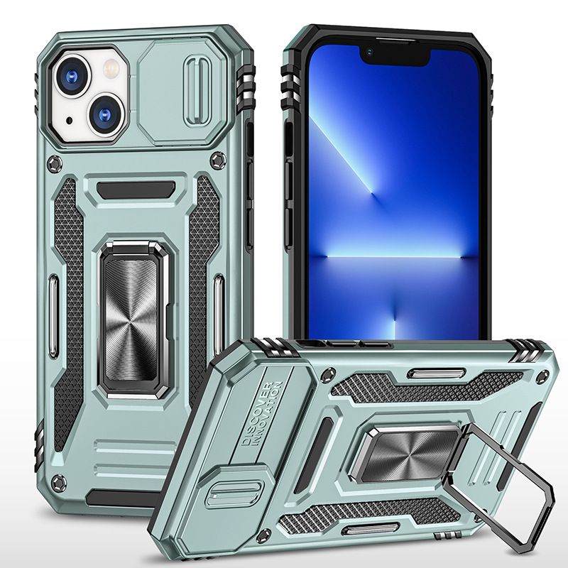 Armor Hard Shell Bracket Case for iPhone