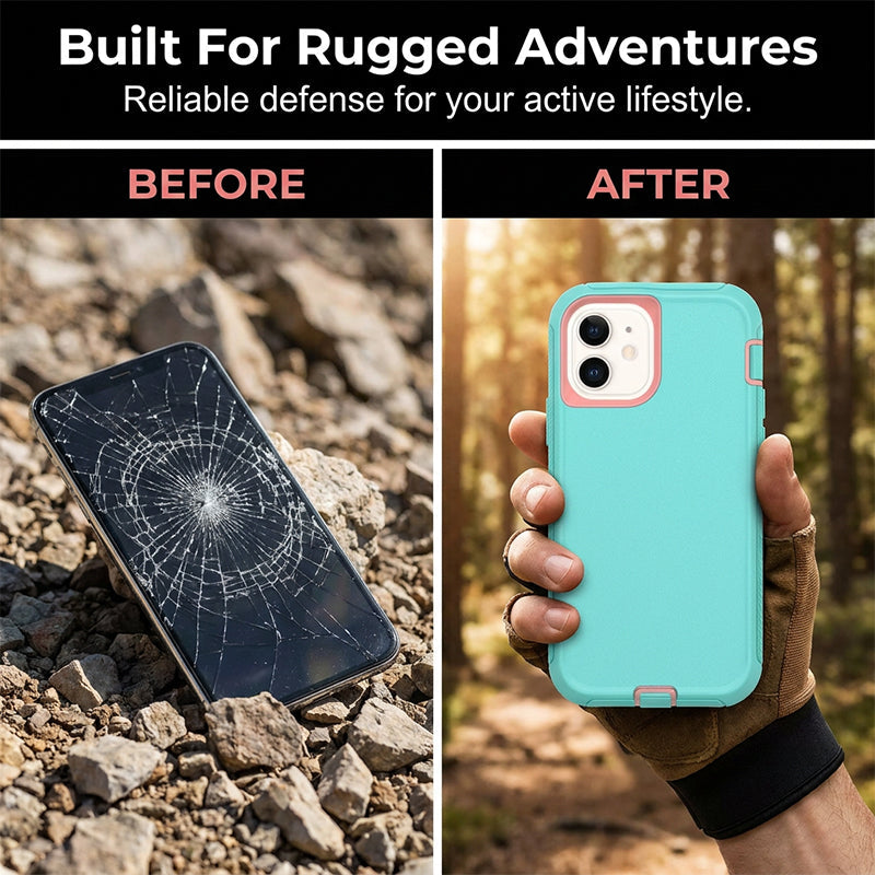 Heavy Duty 3-in-1 Shockproof Case
