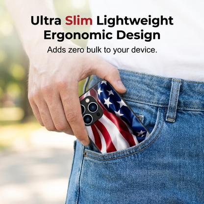 ⏳Limited-time 53% off⏰Vibrant Patriotic Glass Phone Case📱🎏